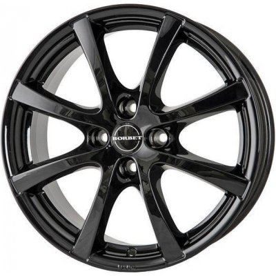 BORBET lv4 7x16 4x108 ET38 black gloss – Sleviste.cz
