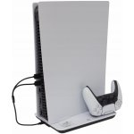 White Shark GUARD Chladicí podložka/stojan + 2x nabíjecí stanice Playstation 5 – Zboží Živě