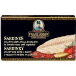 Franz Josef Kaiser Sardinky filety v rajčatové omáčce se zeleninou 90 g – Hledejceny.cz