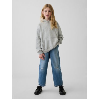 GAP Dětské džíny High Rise Easy Barrel Modrá – Sleviste.cz