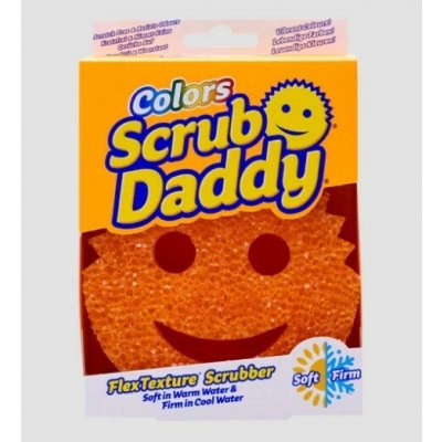 DOMO SERVICE Houbička Scrub Daddy Colors Single Packs oranžová – Zboží Dáma