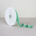 Bella Rose Sametová stuha 1 cm – Dusty Mint (10 m), zelená barva, textil – Zboží Dáma