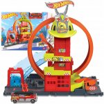 Mattel Hot Weels City super hasičská stanice se smyčkou HKX41 – Zbozi.Blesk.cz