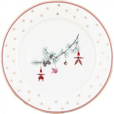 Vánoční dezertní talíř Juana 15 cm Green Gate – Zboží Dáma