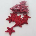 Lata star 5 cm 30ks červená PT0307 – Hledejceny.cz