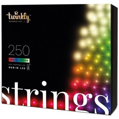 Twinkly TWS250SPP-BEU LED vánoční řetěz venkovní RGB 20 m – Zboží Dáma
