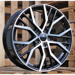 Racing Line BK713 7x16 5x100 ET40 black polished