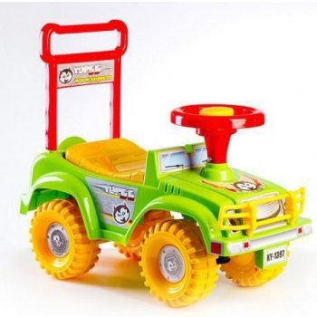 Teddies auto Jeep zelené