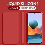 Pouzdro AC mobile Barevný Silikonový Realme 8 5G Červené – Zboží Živě