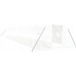 vidaXL s ocelovým rámem 56 m² 14 x 4 x 2 m 3188077 Zelená – Zboží Mobilmania