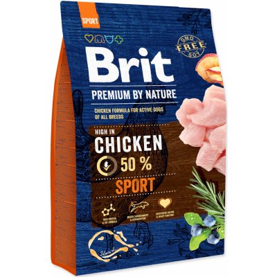 Brit Premium by Nature Sport 3 kg – Hledejceny.cz