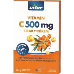 Revital C 500 mg s rakytníkem 30 kapslí – Hledejceny.cz