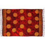 Sarong BOB Batik Mandala červeno-žlutý – Sleviste.cz