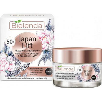 Bielenda Japan Lift protivráskový krém na noc pro pleť ve věku 50+ 50 ml