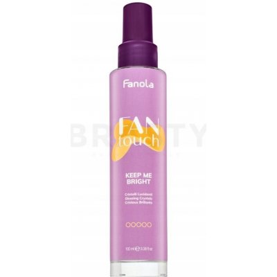 Fanola Fan Touch Keep Me Bright Glossing Crystals krystaly proti krepatění a lesk vlasů 100 ml – Hledejceny.cz