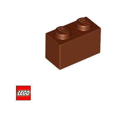 LEGO® 3004 Kostka 1x2 Světle-Hnědá – Zbozi.Blesk.cz