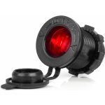 Vodotěsná zásuvka do autozapalovače s ČERVENÝM LED podsvícením 12/24V AMIO-04219, , , – Zboží Živě