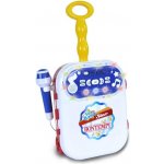 Bontempi karaoke vozík s MP3 nahrávání zvuku 10 melodií 9 písniček světelné efekty – Zboží Dáma