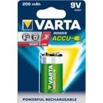 Varta Power 9V 200 mAh 1ks 56722101401 – Zboží Živě