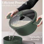 BERLINGERHAUS Sada nádobí s titanovým povrchem 15 ks Matte Green Collection BH-8208 – Hledejceny.cz