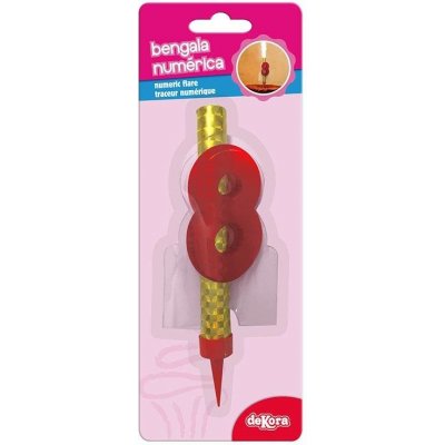 Dekora Dortová fontána s číslem 8 – Sleviste.cz