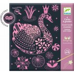 Djeco Vyškrabávací obrázky Kouzelný svět – Zboží Dáma