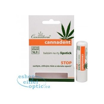 Cannaderm Cannadent balzám na rty lipstick 4,5 g