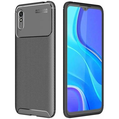 Pouzdro Forcell CARBON pro Xiaomi Redmi 9A / 9AT, černé