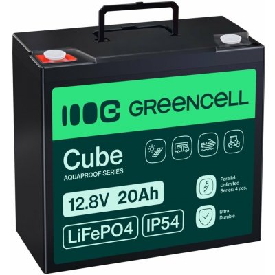 LiFePO4 Green Cell Cube 12,8V 20Ah LFPGC12V20AH LITHIUM-GELPHATE – Hledejceny.cz
