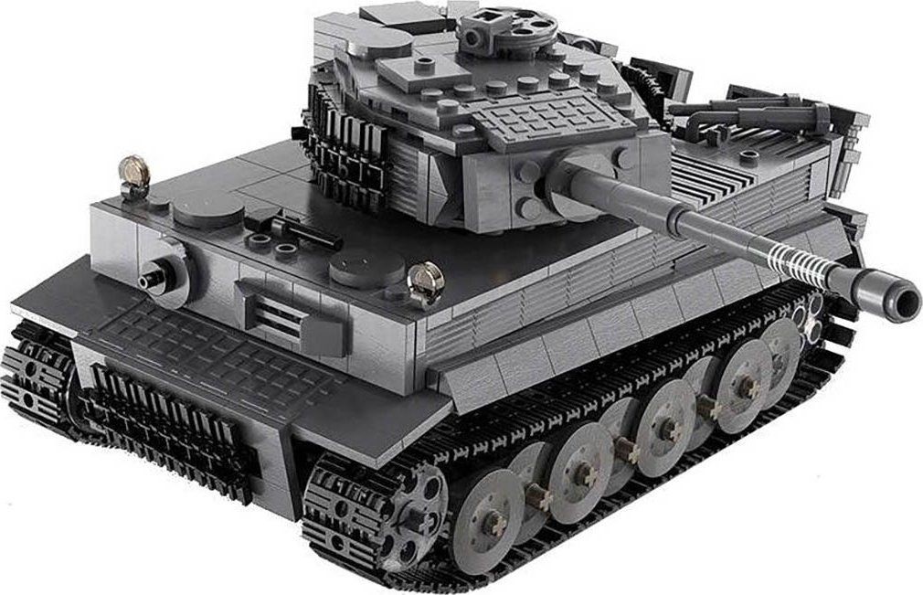 IQ models German Tiger Stavebnice tanku 925 dílků RC_301342 RTR 1:35