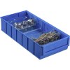 Úložný box Allit 456550 skladový box 185 x 400 x 81 mm modrá 1 ks
