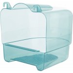 Trixie koupelna hranatá transparentní 15 x 16 x 17 cm – Sleviste.cz