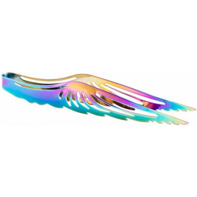 Mani Bhadra kleště na uhlíky Andělská křídla duhová délka cca 23 cm – Sleviste.cz