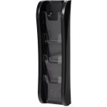 A-Z Reklama CZ Čtyřkapsa na letáky 4xDL nad sebou na zeď - Černá – Zboží Živě