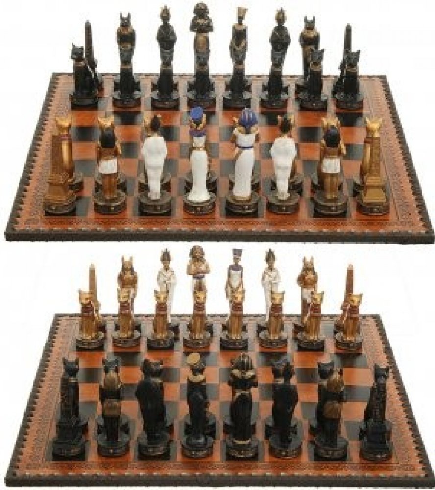 šachové figurky Egyptští bohové | Srovnanicen.cz
