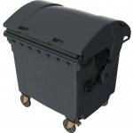 HTI Plastový kontejner 1100 l na komunální odpad, design S – Zboží Dáma