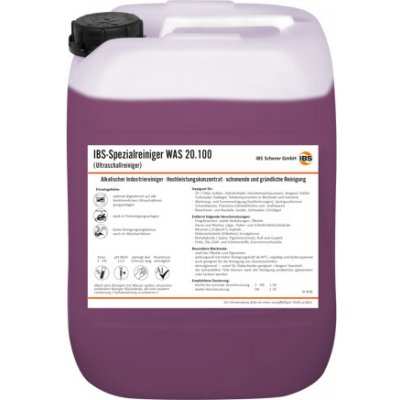 IBS Scherer Čistící prostředek WAS 20.100 koncentrát 20 l – Zbozi.Blesk.cz