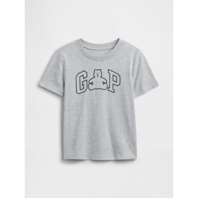 GAP Baby tričko s logem šedá – Zboží Mobilmania