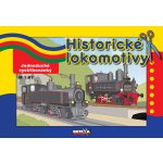 Historické lokomotivy - Jednoduché vystřihovánky – Hledejceny.cz