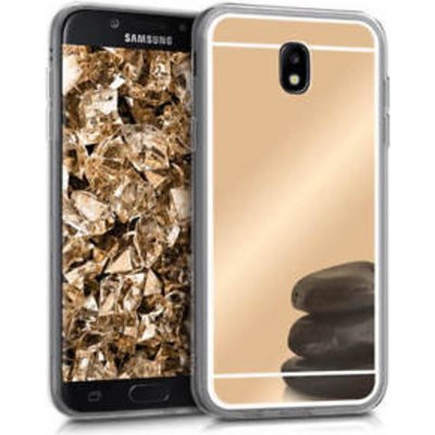Pouzdro FORCELL Mirro Samsung GALAXY J7 2017 zlaté – Zboží Mobilmania