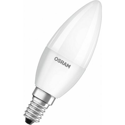 Osram žárovka LED VALUE CLB40 E14 4,9W/827 BASECLB40 svíčka – Zboží Živě