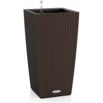 Lechuza Květináč Cubico Cottage Mokka 40 cm – Hledejceny.cz