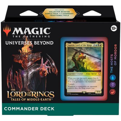 Wizards of the Coast Magic The Gathering: LOtR Tales of Middle-earth Commander The Hosts of Mordor – Zboží Mobilmania