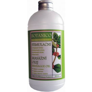 Procyon Botanico Stimulační masážní olej 500 ml