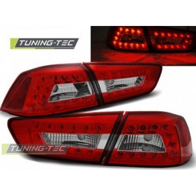 Světla zadní MITSUBISHI LANCER 8 SEDAN 08-11 RED WHITE LED – Hledejceny.cz
