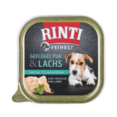 Rinti Adult Feinest Poultry Pure & Salmon 150 g – Zboží Mobilmania
