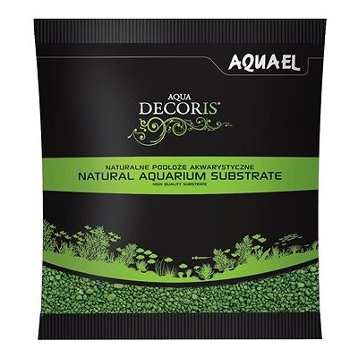 Aquael Aqua Decoris green 2-3 mm 1 kg – Zboží Dáma