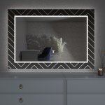 Artalo LED zrcadlo s dekorem D12 50 x 50 cm – Hledejceny.cz