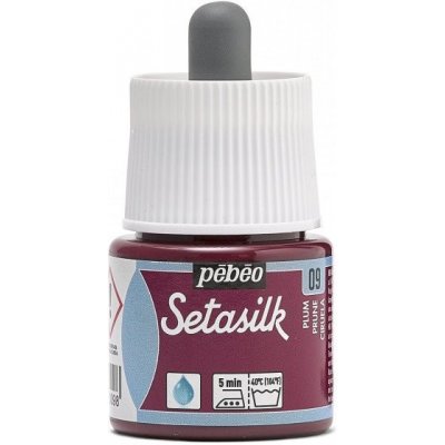 Pébéo Barva na hedvábí Setasilk 45 ml 09 Plum – Zboží Dáma