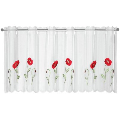 Sehlbach Poppies záclona bílá – Hledejceny.cz
